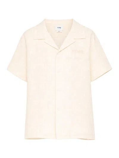 Fendi Jr Kids' Shirt In Neutral