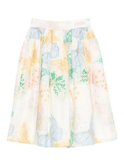 Fendi Jr Kids' Skirt In Multi