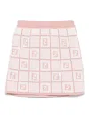 Fendi Jr Skirt In Pink