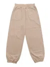 Fendi Jr Sweatpants In White