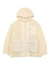 Fendi Jr Teddy Jacket In White