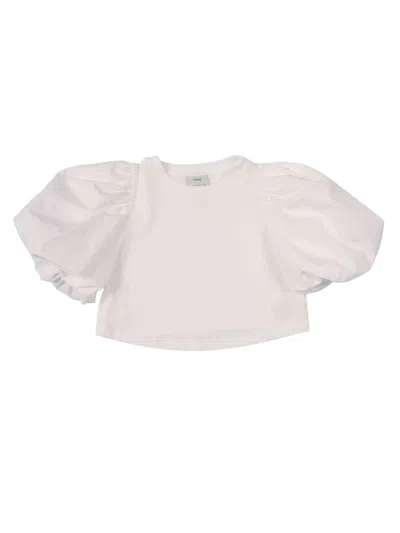Fendi Jr Babies'  T-shirt Jersey Tinto In White