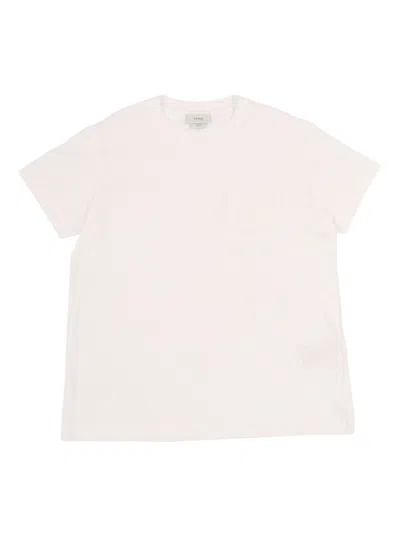 Fendi Jr T-shirt Jersey Tinto In Pink