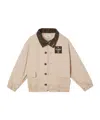 Fendi Junior Jacket In Neutral