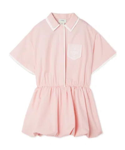 Fendi Junior Dress In Pink