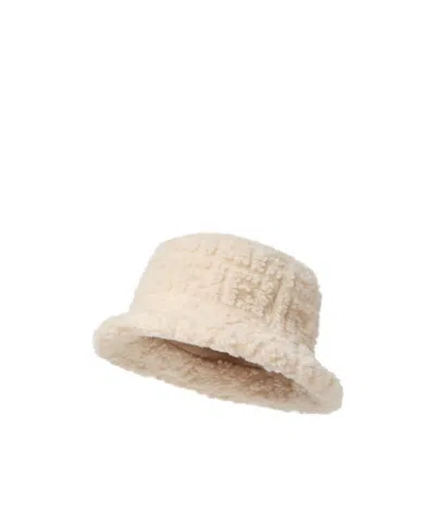 Fendi Junior Hat In Beige