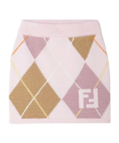 Fendi Junior Skirt In Multi