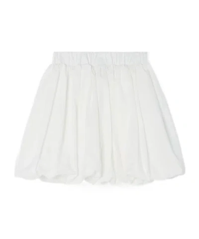 Fendi Junior Skirt In White