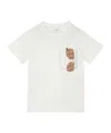 Fendi Junior T-shirt In Neutral