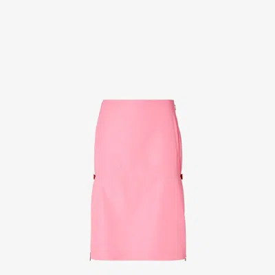 Fendi Jupr Bermuda Shorts In Pink