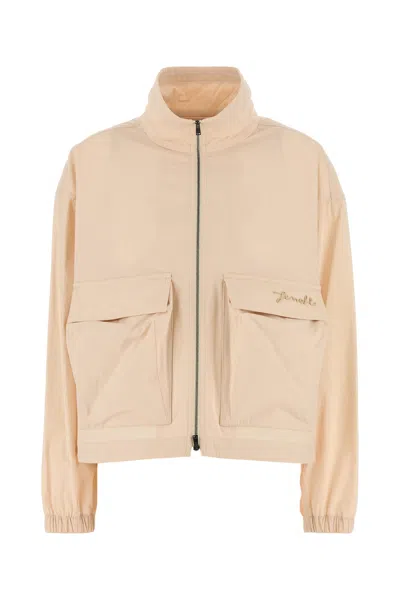 Fendi K-way In Misto Cotone Rosa Chiaro Donna