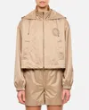 FENDI CAPPUCCINO POLYESTER WINDBREAKER