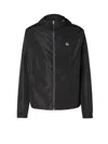 Fendi Men K-way Ny Nylon Jacket In Black