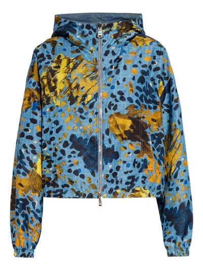 Fendi K-way Printed Nylon In Multi