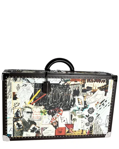 Fendi Karl Kollage Travel Trunk
