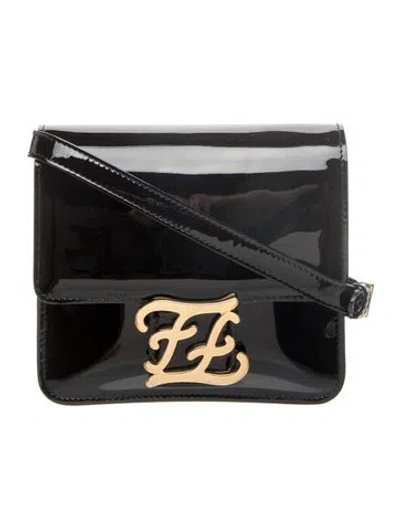 Pre-owned Fendi Karligraphy Karligraphy In Black