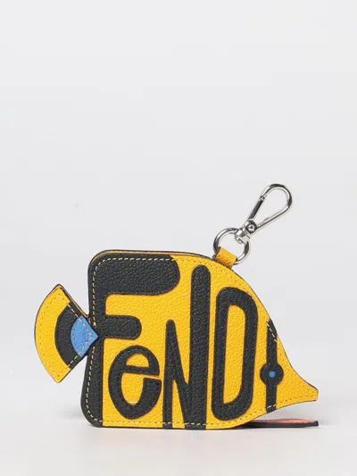 Fendi Keyring Men In Gray