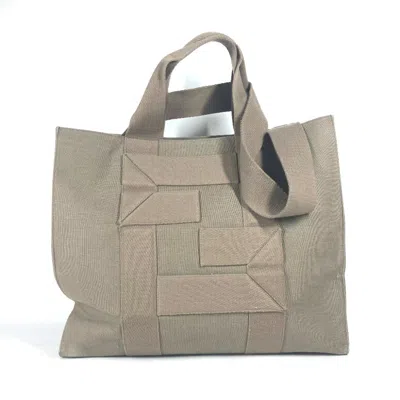 Pre-owned Fendi Khaki Canvas Shoulder Bag Tote Bag ()