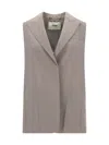 Fendi Kid Vest In Ash