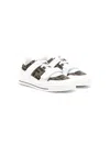 Fendi Junior Sneakers Leather In White