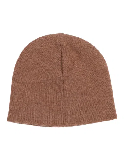 Fendi Kids Hat In Brown
