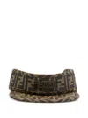 Fendi Visor Flat Brim In Brown