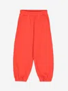 Fendi Kids Logo Joggers In Red