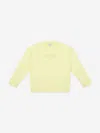 Fendi Kids Logo Sweatshirt In Yellow