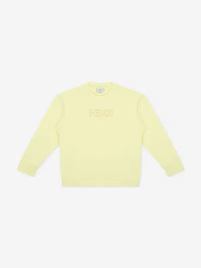 FENDI FENDI KIDS LOGO SWEATSHIRT