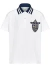 Fendi Kids Polo Shirt In White