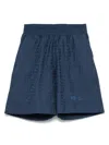 Fendi Kids Shorts In Blue