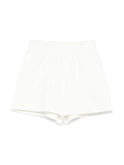 Fendi Kids Sports Shorts In White