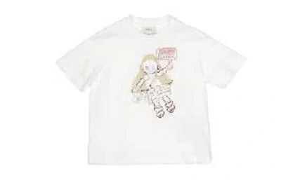 Fendi Kids T Shirts And Polos In White