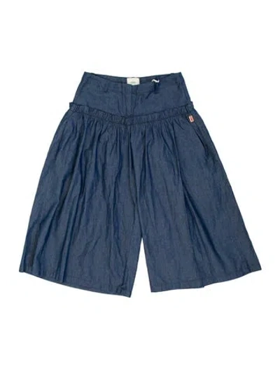 Pre-owned Fendi Knee-length Shorts W/ Tags In Blue