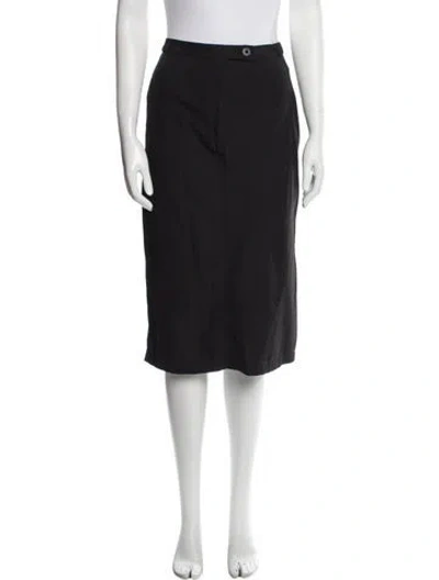 Pre-owned Fendi Knee-length Skirt In Black