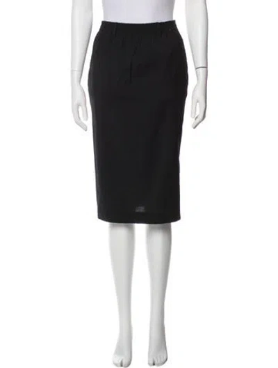 Pre-owned Fendi Knee-length Skirt In Black