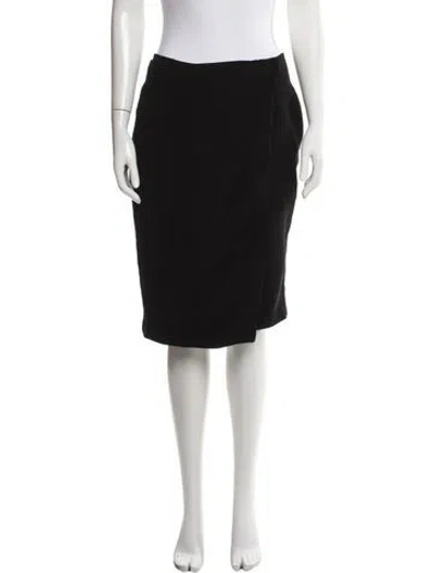 Pre-owned Fendi Knee-length Skirt In Black