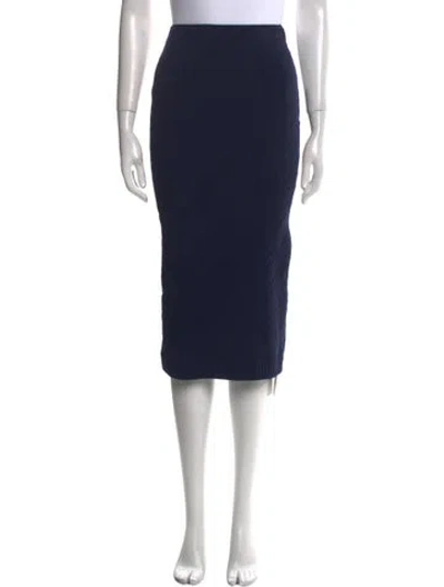 Pre-owned Fendi Knee-length Skirt In Blue