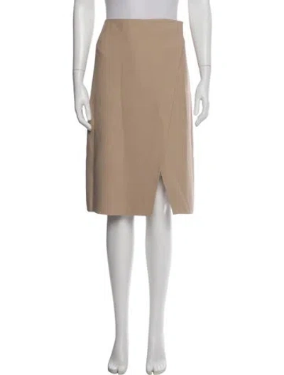 Pre-owned Fendi Knee-length Skirt In Neutral