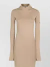 Fendi Hooded Mini Dress In Portabella