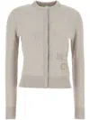 Fendi Women's Cappuccino Cashmere Cardigan In Nude