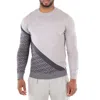 Fendi Knitted Long Sleeve Crew Neck Sweater In Grey