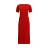 Fendi Women Knitted Midi Dress