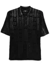 Fendi T-shirt And Polo Shirt In Black
