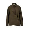 Fendi L And Mohair Shirt In Green