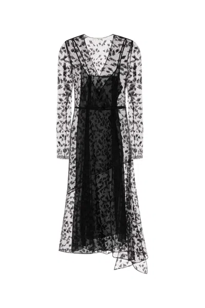 Fendi Lace Dress In Black