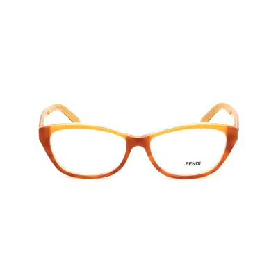 Fendi Ladies' Spectacle Frame  -100-24  52 Mm Gbby2 In Red