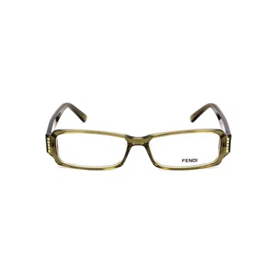 Fendi Ladies' Spectacle Frame  -850-662-51  51 Mm Gbby2 In Green