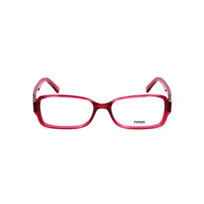 Fendi Ladies' Spectacle Frame  -962-628  52 Mm Gbby2 In Red