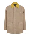 Fendi Beige Jacket In Nude